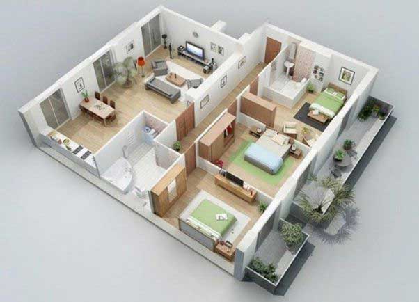 50+ mẫu nhà cấp 4 80m2 được ưa chuộng nhất hiện nay